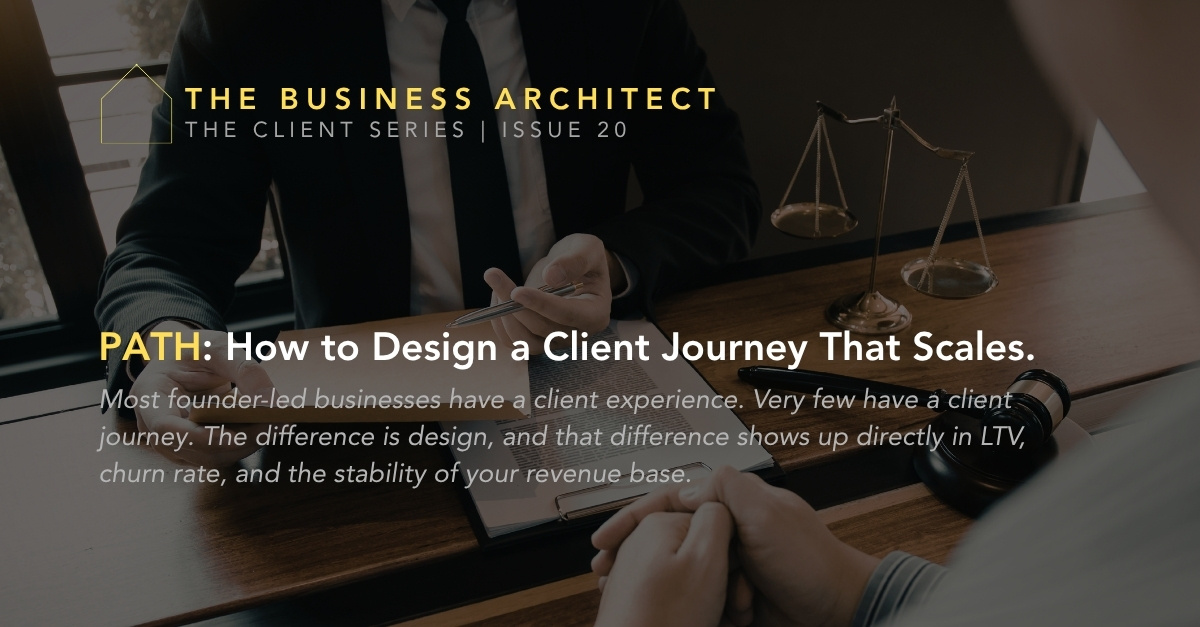 PATH: How to Design a Client Journey That Scales