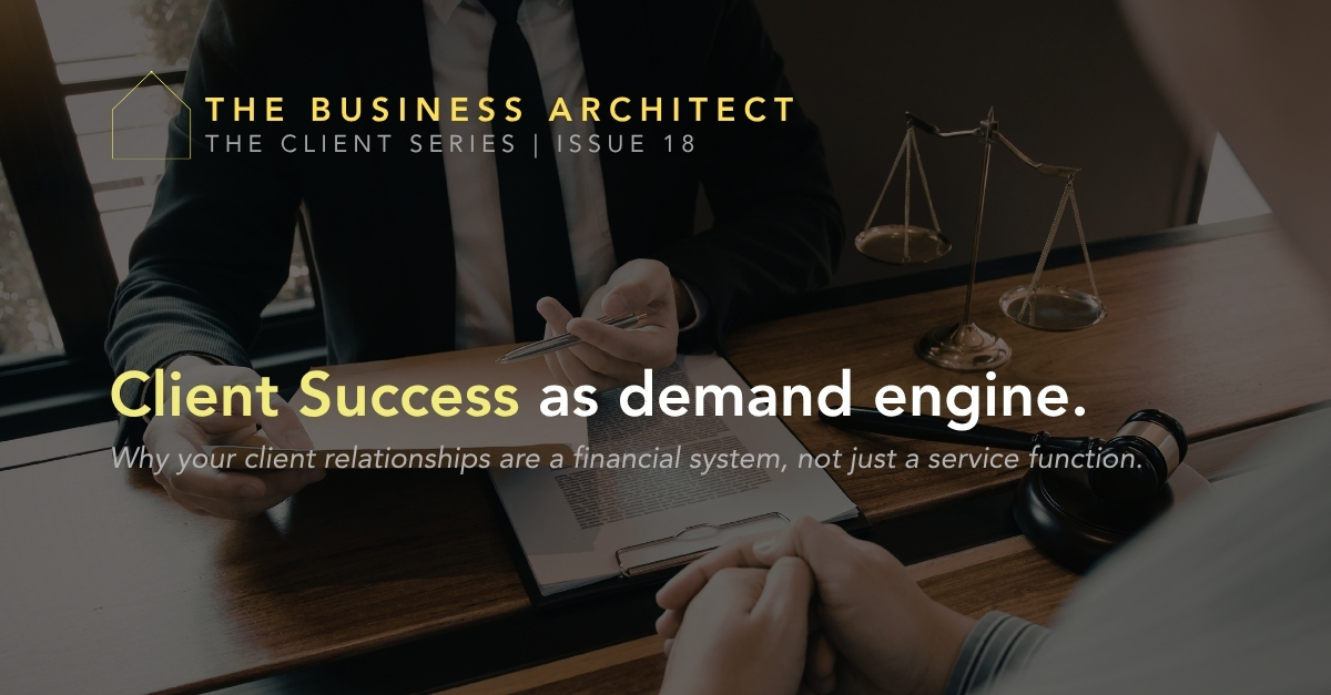 Client Success as demand engine.